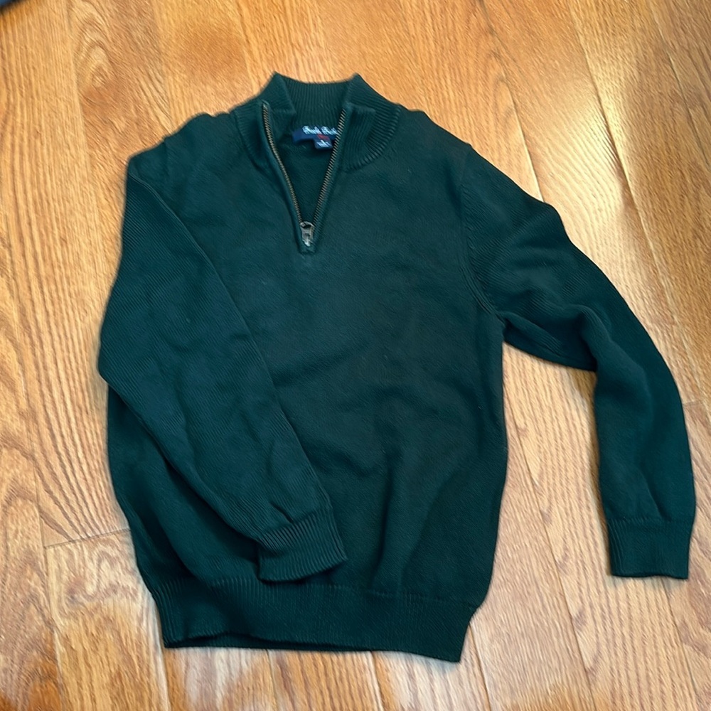 Brooks Brothers knit zip up
